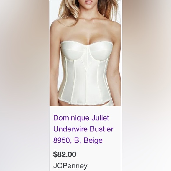 Dominique longline bustier 36D - Picture 14 of 16